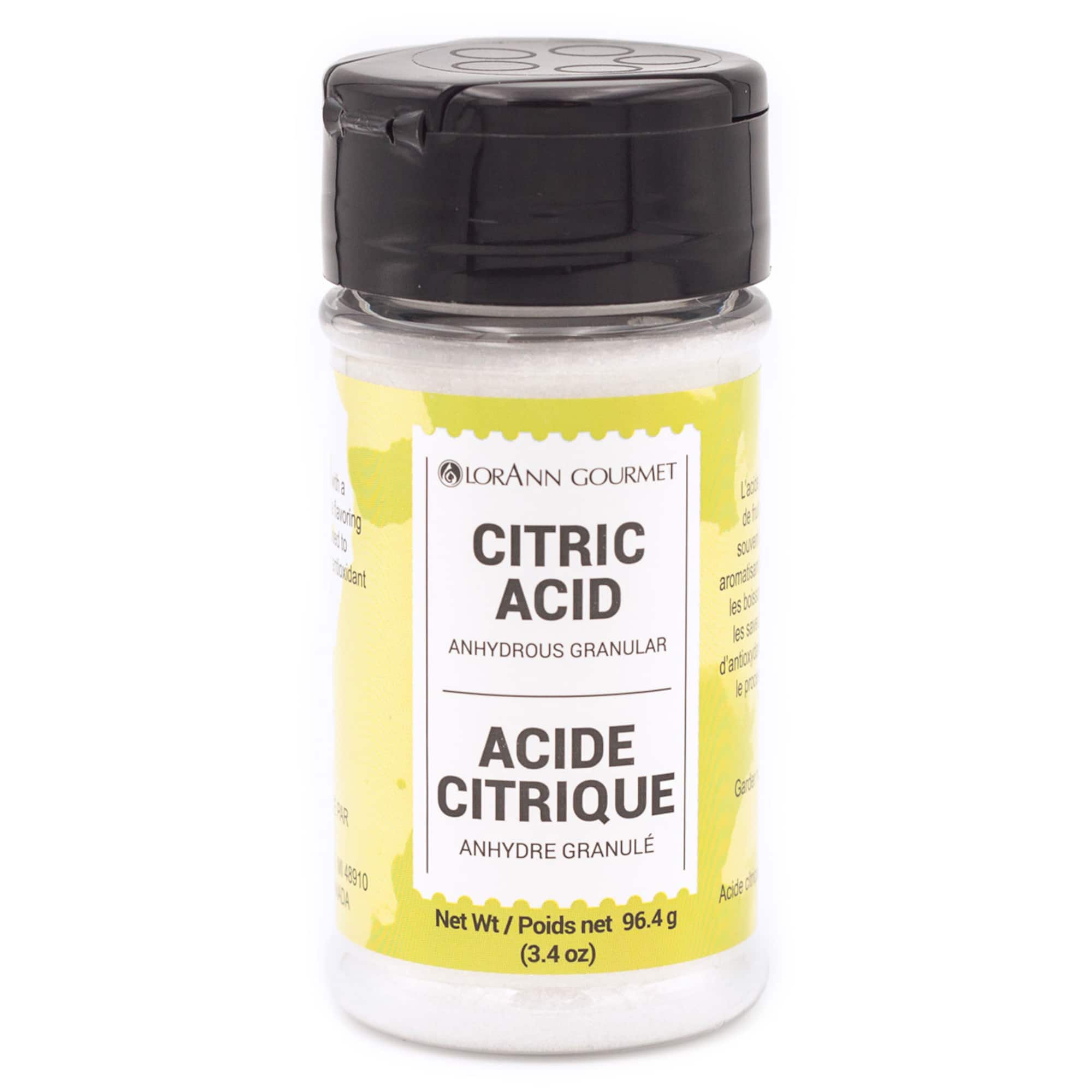 LorAnn Citric Acid, 3.4oz.